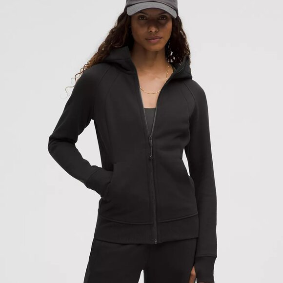 Lululemon Scuba Full Zip Black Hoodie - Picture 1 of 7